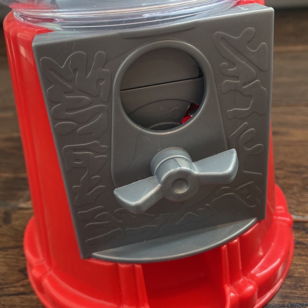 Red Mini Gumball Machine Toy - Picture 4 of 5